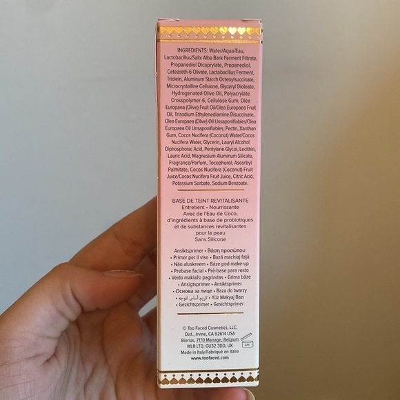 Nib 🆕 Too Faced Hangover Replenishing Face Primer • 20 ml - Picture 4 of 6